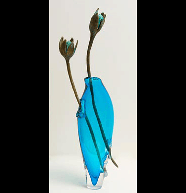 Bronze Flower - Thistle